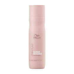 Шампунь для холодних відтінків блонд Wella Invigo Blonde Recharge Color Refreshing Shampoo For Cool Blonde 250