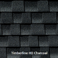 Битумная черепица GAF (ГАФ) Timberline HD Charcoal