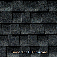 Бітумна черепиця GAF (ГАФ) Timberline HD Charcoal