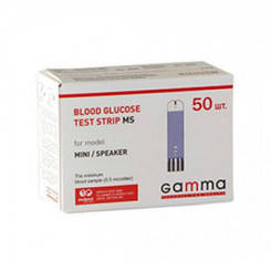Тест смужки до глюкометра Gamma MS 50 шт.