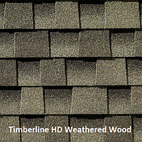 Битумная черепица GAF (ГАФ) Timberline HD Weathered Wood