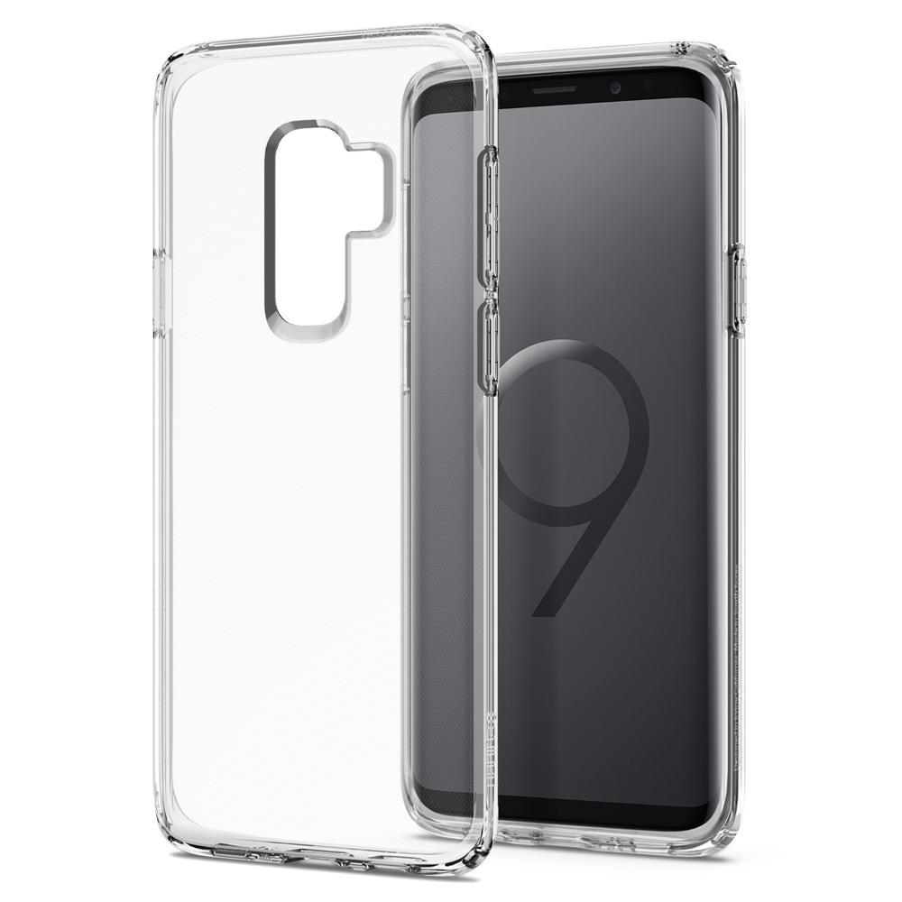 Чохол Spigen для Samsung Galaxy S9 Plus Liquid Crystal, Crystal Clear (593CS22913), фото 1