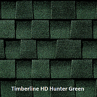 Битумная черепица GAF (ГАФ) Timberline HD Hunter Green