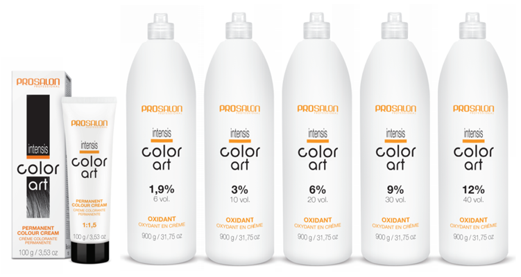 Оксидант Intensis Color Art, PROSALON 1.9, 3, 6, 9, 12% 900 мл
