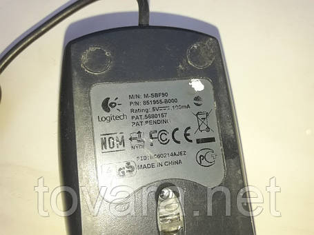 Оптична миша Logitech M-SBF90 PS/2, фото 2