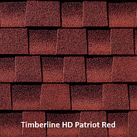 Битумная черепица GAF (ГАФ) Timberline HD Patriot Red