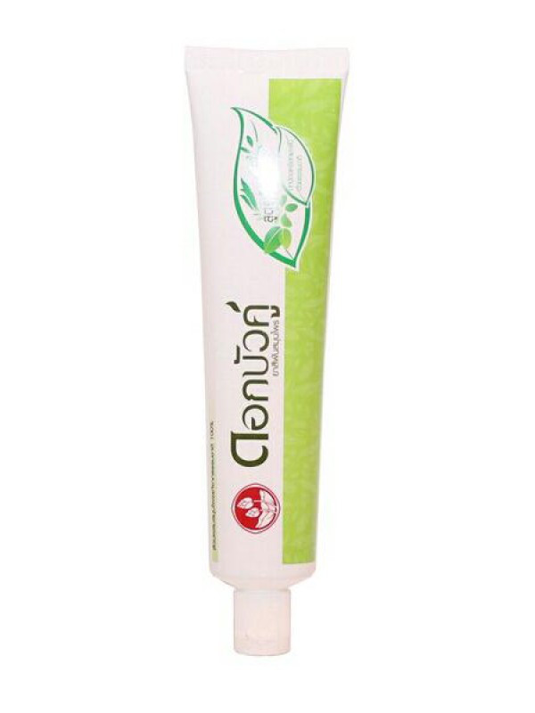 Растительная зубная паста с костью каракатицы мята. Twin Lotus (Твин Лотус) Herbal Toothpaste Original. - фото 1 - id-p296176648