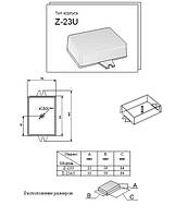 Корпус пластиковий для електроніки Z-23AU PS
