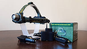 Налобний ліхтар із датчиком руху DX-1505A, фото 3