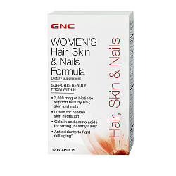 Вітаміни для жінок GNC Womens Hair Skin & Nails Formula 120 caps