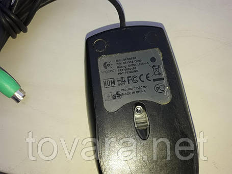 Оптична миша Logitech M-SBF90 Black PS/2, фото 2