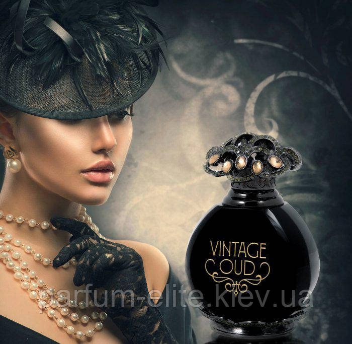 Жіночі арабські олійні парфуми без спирту Arabesque Perfumes Vintage Oud 12ml