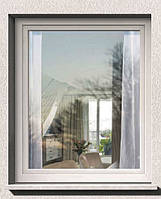 Вікно металопластикове без відкривання глухе Глухар Рехау Бриллиант Діамант Rehau Brillant