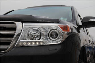 Передні фари Toyota Land Cruiser 200 тюнінг Led оптика рестайлінг