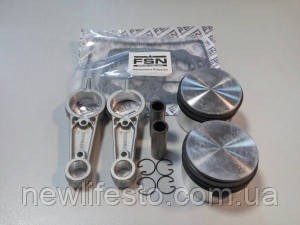 Комплект для МК103 (2 шатуна, комплект прокладок, і 2 поршня в зборі), фото 1