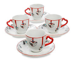 Кавовий набір на 4 персони З любов'ю FD-28