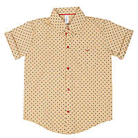 Сорочка дитяча для хлопчика GABBI RB-1 Жовтий на зріст 92 (11113)