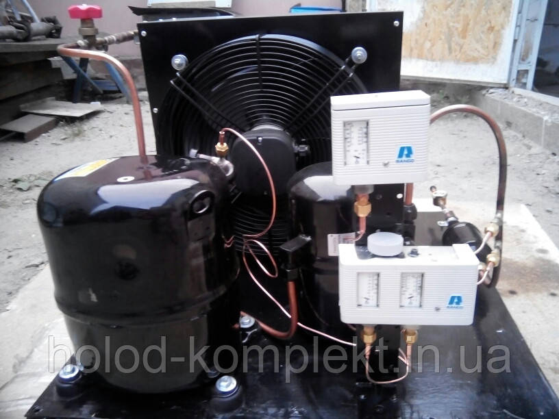 Середньотемпературний холодний агрегат R404a/R507, 12435 Вт. холод. (380 V)