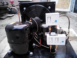 Середньотемпературний холодильний агрегат R404a/R507, 1320 Вт. холод. (220 V)