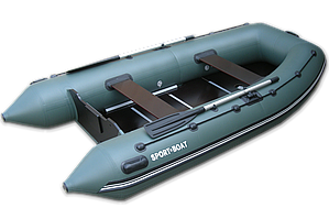 Човен надувний моторний кілевий Sport-Boat А 340 LK Alpha