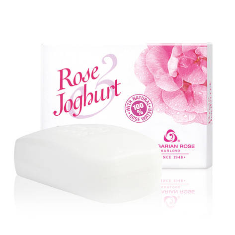 Крем мило Rose Joghurt від Bulgarian Rose 100 гр, фото 2