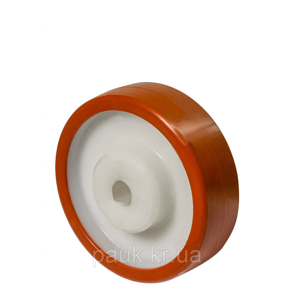 Колесо 63-150х45-P, Ø 150 мм, 63 Norma, колесо без кронштейна з підшипником ковзання, вантажне колесо складське з поліаміду, фото 1