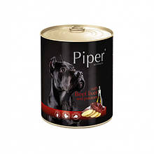 Консерви DN Piper 800 г з яловичою печінкою і картоплею для собак