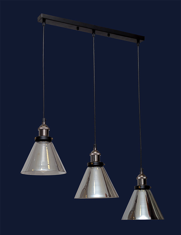 Люстри лофт Levistella 7528974F-3 BK (500)