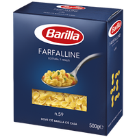 Макарони BARILLA 59 FARFALLINE бантики малі, 500г, 16шт/ящ