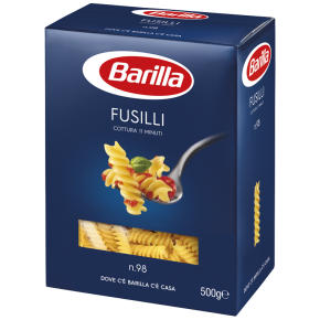 Макарони BARILLA 98 FUSILLI спіраль, 500г, 12шт/ящ