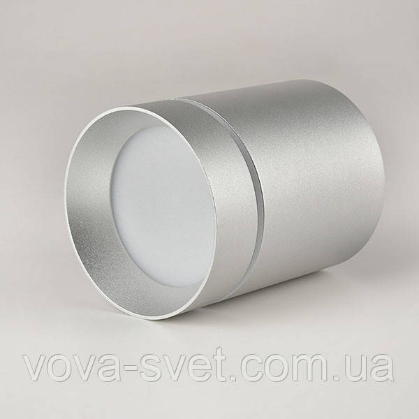 Накладной точечный светильник LED - 12w [ Aluminium Silver ] - фото 1 - id-p722420408