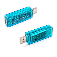 USB вольтметр амперметр тестер тока и напряжения от USB порта