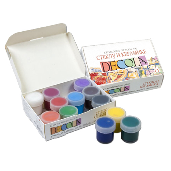 Краски для стекла и керамики в Виннице от компании "МАМИК-канцтовары".