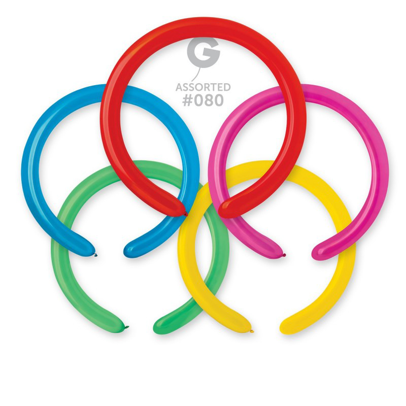 Кулі для моделювання (шар конструктор) D4 Кольори пастель асорті В упак: 100 шт. Пр-во:Gemar" (Італія), фото 1