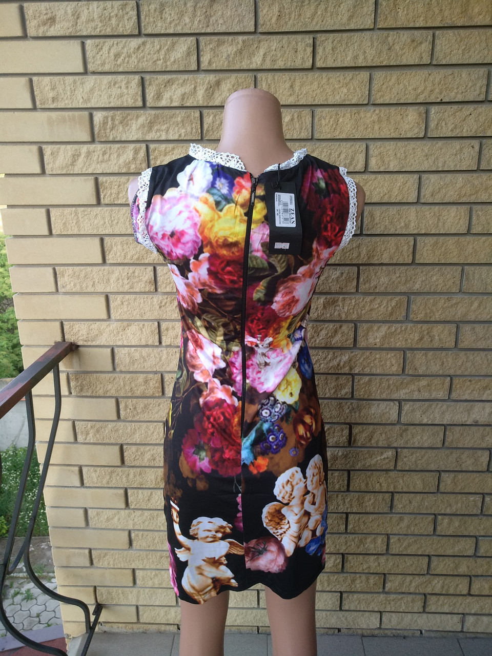 Платье летнее стрейчевое брендовое ZEAN - фото 3 - id-p722450663