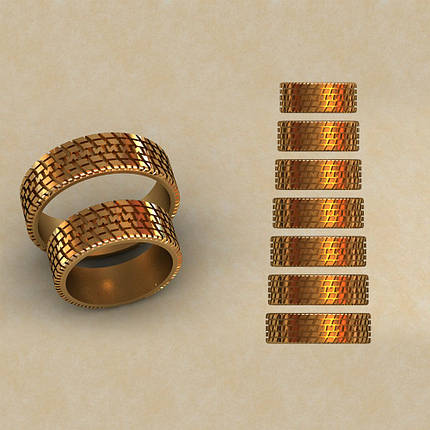 Кільця парні для двох обручні, фото 1