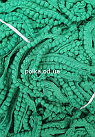 Зеленая бахрома с маленькими помпонами (1уп-90метров)