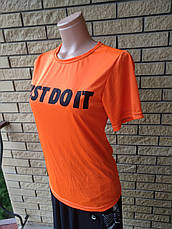 Футболка жіноча спортивного стилю JUST DOIT, фото 3