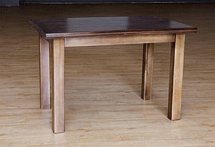 Карпати стіл обідній розкладний Петрос 760х1200х800мм Мікс Горіх темний, фото 2