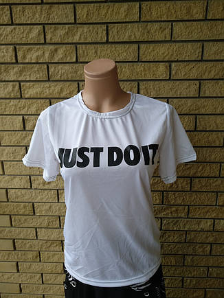 Футболка жіноча спортивного стилю JUST DOIT, фото 2