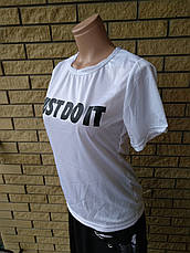 Футболка жіноча спортивного стилю JUST DOIT, фото 3
