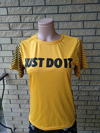 Футболка жіноча спортивного стилю JUST DOIT, фото 2