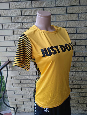 Футболка жіноча спортивного стилю JUST DOIT, фото 2