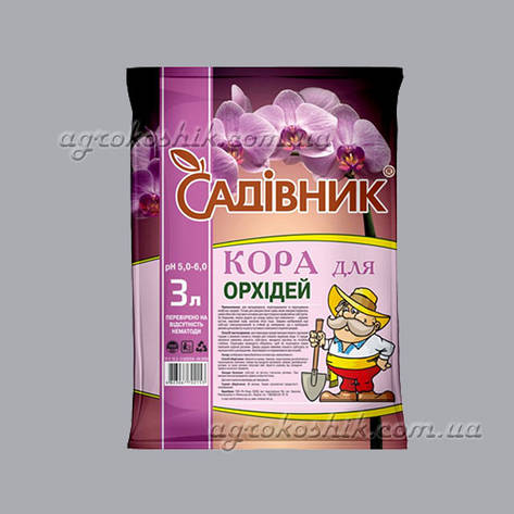 Кора для орхідей 3л, фото 1
