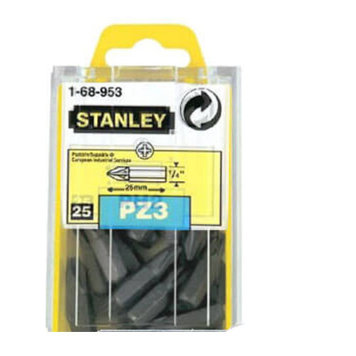 Біти (вставки) PZ 3 (25 шт.) STANLEY 1-68-953 (США/В'єтнам), фото 1