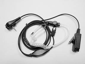 Гарнітура Expert EX-V2V03 2-дротова прихованого носіння з гвинтами для радіостанцій Vertex Standard/ Yaesu