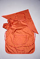 Фартух для праці і творчості з косинкою (помаранчевий)