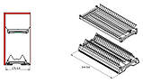 Сушарка для посуду в шафу 400 мм хром Rejs з профілем, фото 2