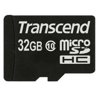 Карта пам'яті Transcend microSDHC 32 GB Class 10 без адаптера (TS32GUSDC10)