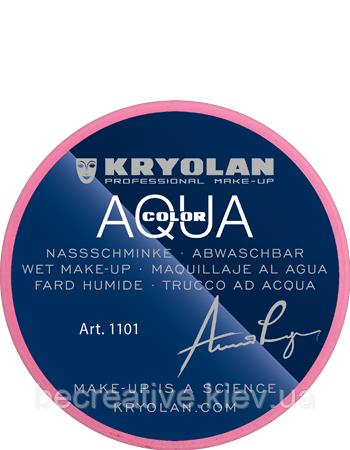Рожевий аквагрим AQUACOLOR 8 мл (відтінок R 30 P)
